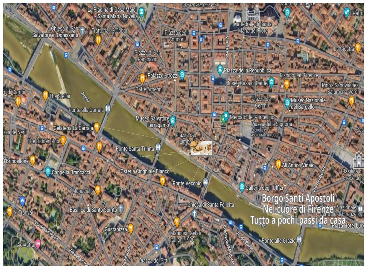 Appartamento Borgo Apostoli Firenze Kültér fotó